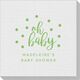 Confetti Dots Oh Baby Linen Like Napkins Image 1 of 3